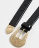 Anderson's Anderson's French Calf Leather Belt Black - 5