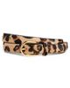 Anderson's Anderson's Narrow Calf Hair Belt Leopard - 1