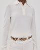 Anderson's Anderson's Narrow Calf Hair Belt Leopard - 3