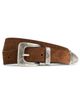 Anderson's Anderson's Narrow Casual Nubuck Belt Mid Brown - 1