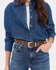 Anderson's Anderson's Narrow Casual Nubuck Belt Mid Brown - 3