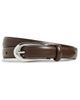 Anderson's Anderson's Skinny French Calf Leather Belt Brown - 1