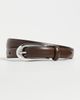 Anderson's Anderson's Skinny French Calf Leather Belt Brown - 2