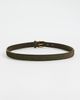 Anderson's Anderson's Slim Nubuck Leather Belt Green - 4