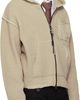 Andersson Bell Andersson Bell Beige Heart Logo Zip-Up Hoodie - 2