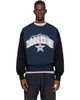 Andersson Bell Andersson Bell Black & Navy Arch Logo Layered Sweatshirt - 1