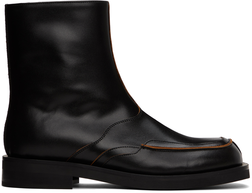 Andersson Bell - Black Dayne Zip-Up Boots