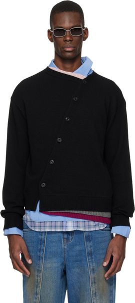 Andersson Bell Andersson Bell Black Layered Cardigan
