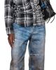 Andersson Bell Andersson Bell Black Shirred Check Shirt - 4