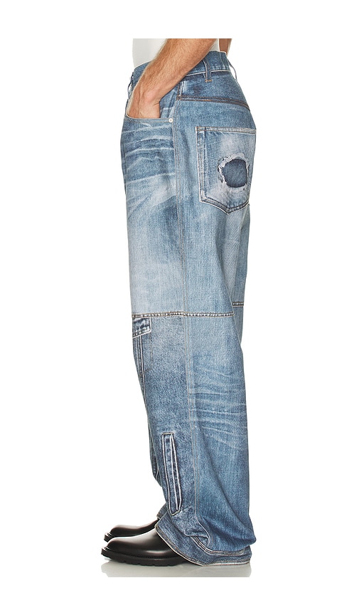 Andersson Bell - Custom-Like Printed Denim Pants