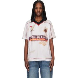 Andersson Bell Andersson Bell Off-White Dust Printed Football Jersey