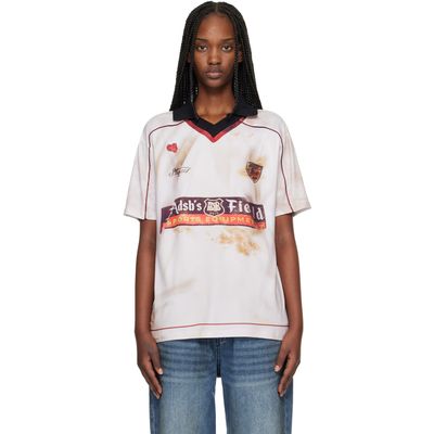 Andersson Bell Andersson Bell Off-White Dust Printed Football Jersey