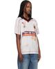 Andersson Bell Andersson Bell Off-White Dust Printed Football Jersey - 2