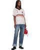 Andersson Bell Andersson Bell Off-White Dust Printed Football Jersey - 4