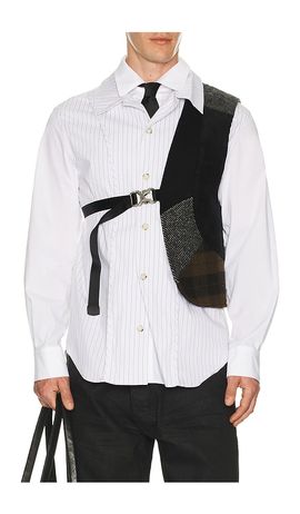 Andersson Bell Andersson Bell Patchwork One Arm Vest