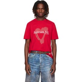 Andersson Bell Andersson Bell Red Essential Heart T-shirt
