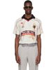 Andersson Bell Andersson Bell White Dust Printed Football Jersey T-shirt - 1