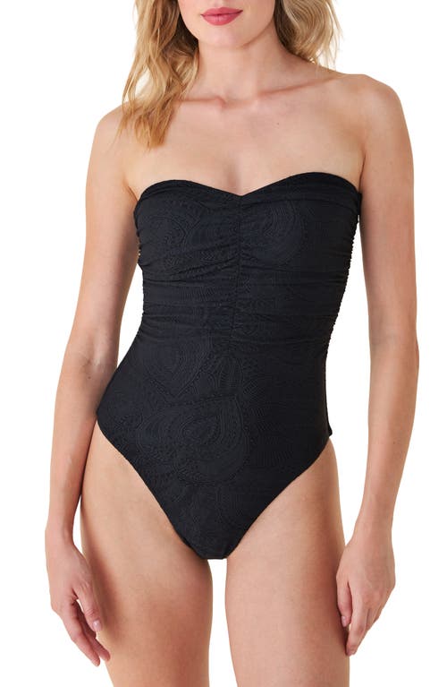 Andie Andie Pana Strapless One-Piece Swimsuit