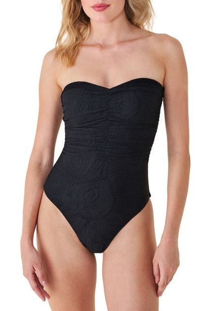Andie Andie Pana Strapless One-Piece Swimsuit