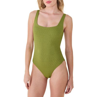 Andie Andie The Devon Metallic One-Piece Swimsuit