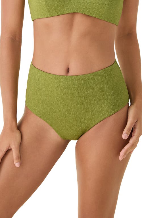 Andie Andie The High Waist Metallic Bikini Bottoms