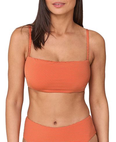 Andie Andie Women's Cabo Straight Neck Bikini Top