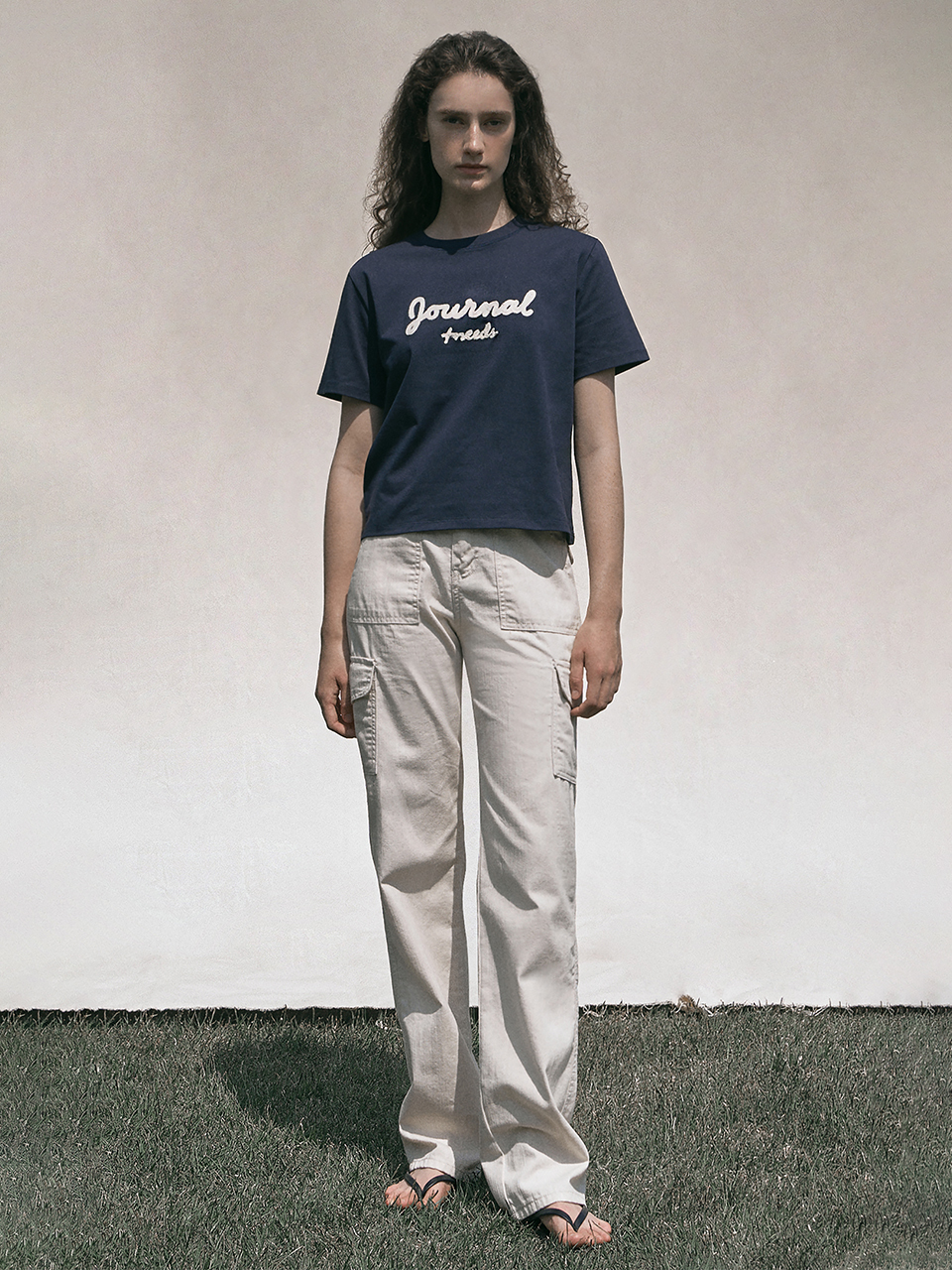 ANDNEEDS Pocket Work Denim - Natural