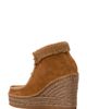 André Assous André Assous Genuine Shearling & Suede Wedge Bootie - 2