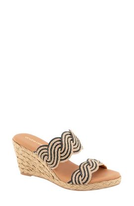 André Assous André Assous Nitra Twist Espadrille Platform Wedge Sandal