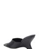 André Assous André Assous x Bre Tiesi Breana Patent Leather Wedge Mule - 2