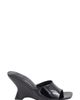 André Assous André Assous x Bre Tiesi Breana Patent Leather Wedge Mule - 3