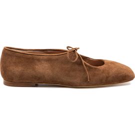 Andrea Gomez Andrea Gomez Amelia Suede Ballerina Flat