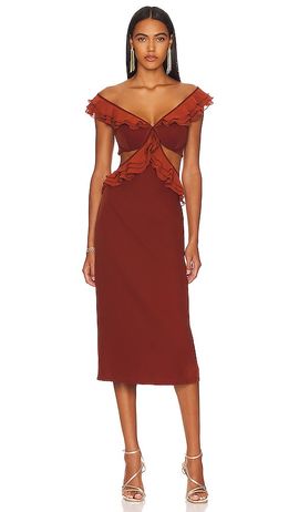 Andrea Iyamah Andrea Iyamah x REVOLVE Leni Midi Dress