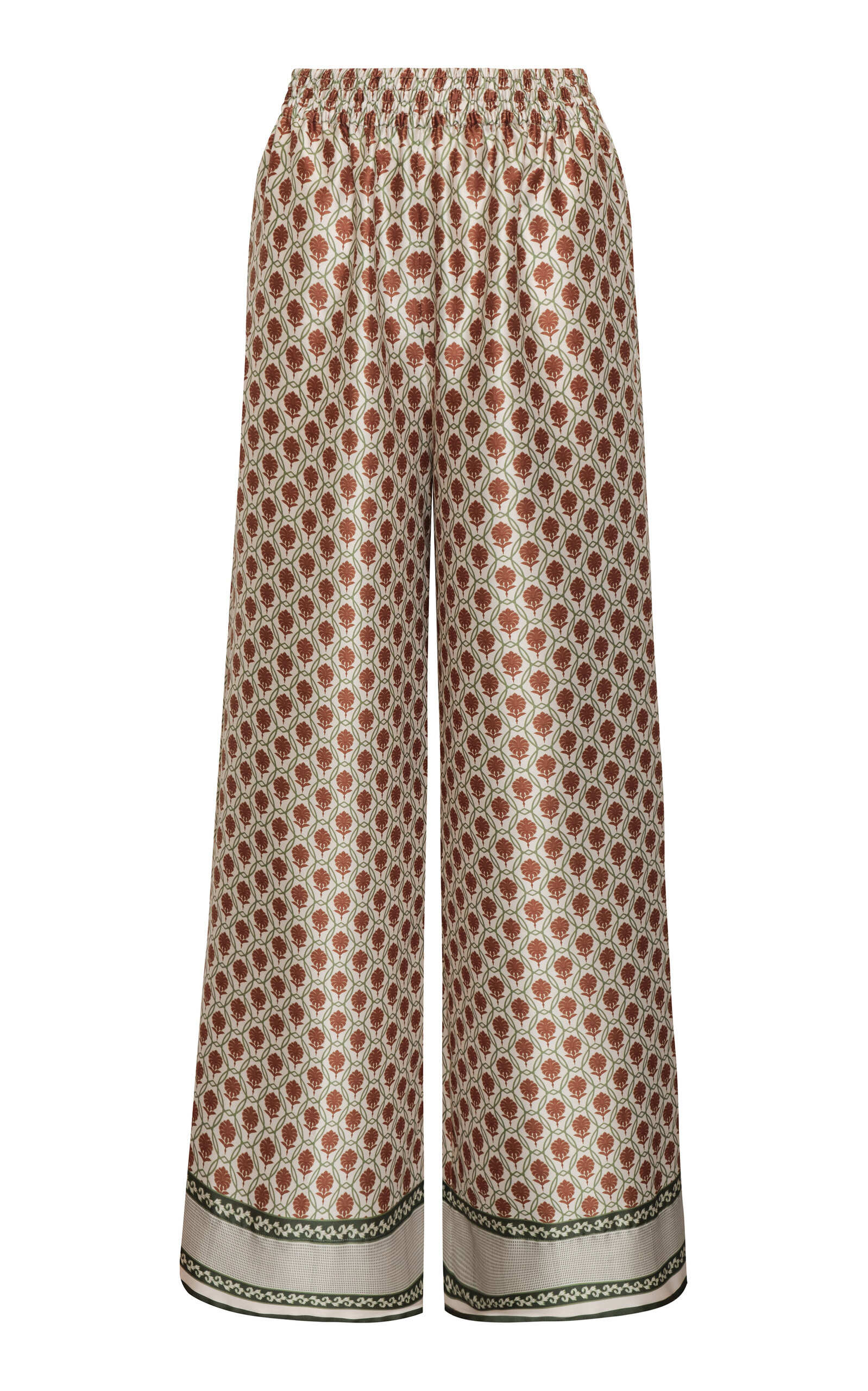 Andres Otalora Andres Otalora Alba Printed WideLeg Pants