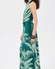 Andres Otalora Andres Otalora Amara Pura Maxi Dress Maxi Dark Teal Jungle - 4