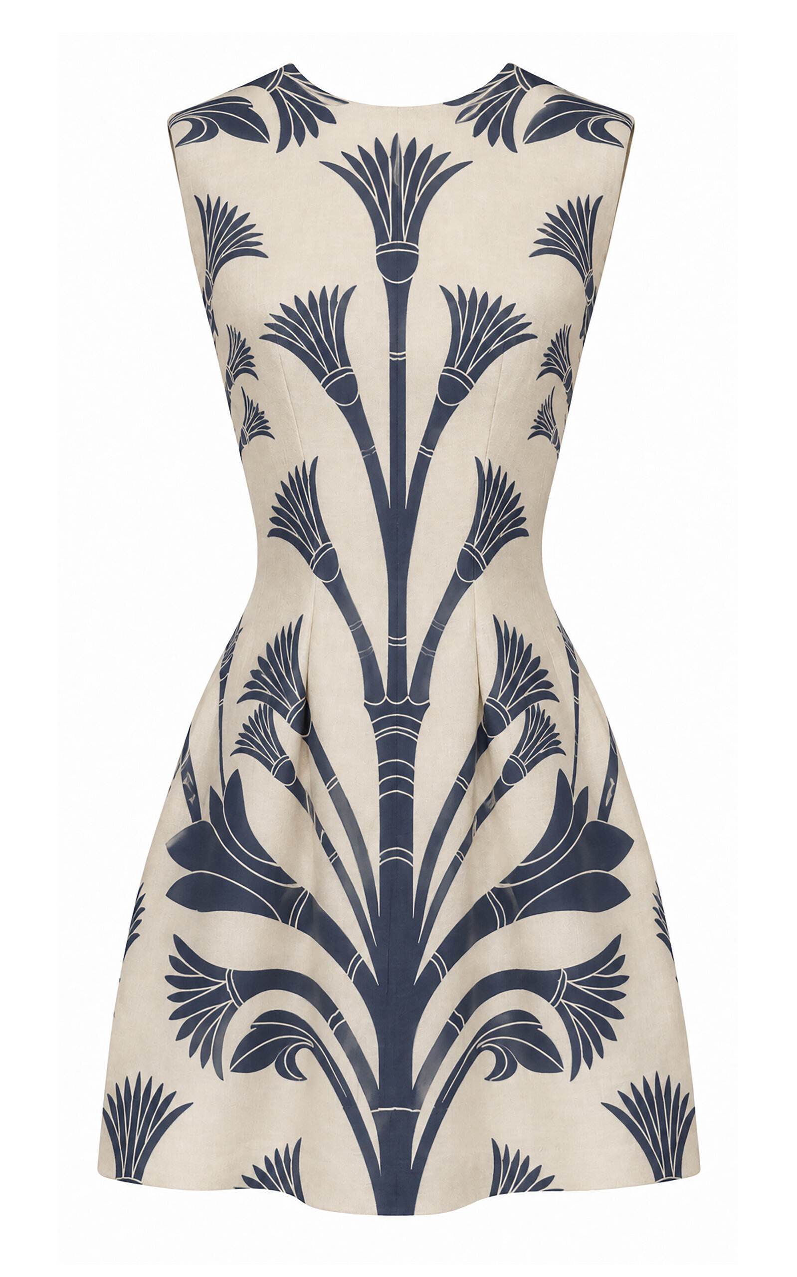 Andres Otalora Andres Otalora Belleza Serena Linen Mini Dress