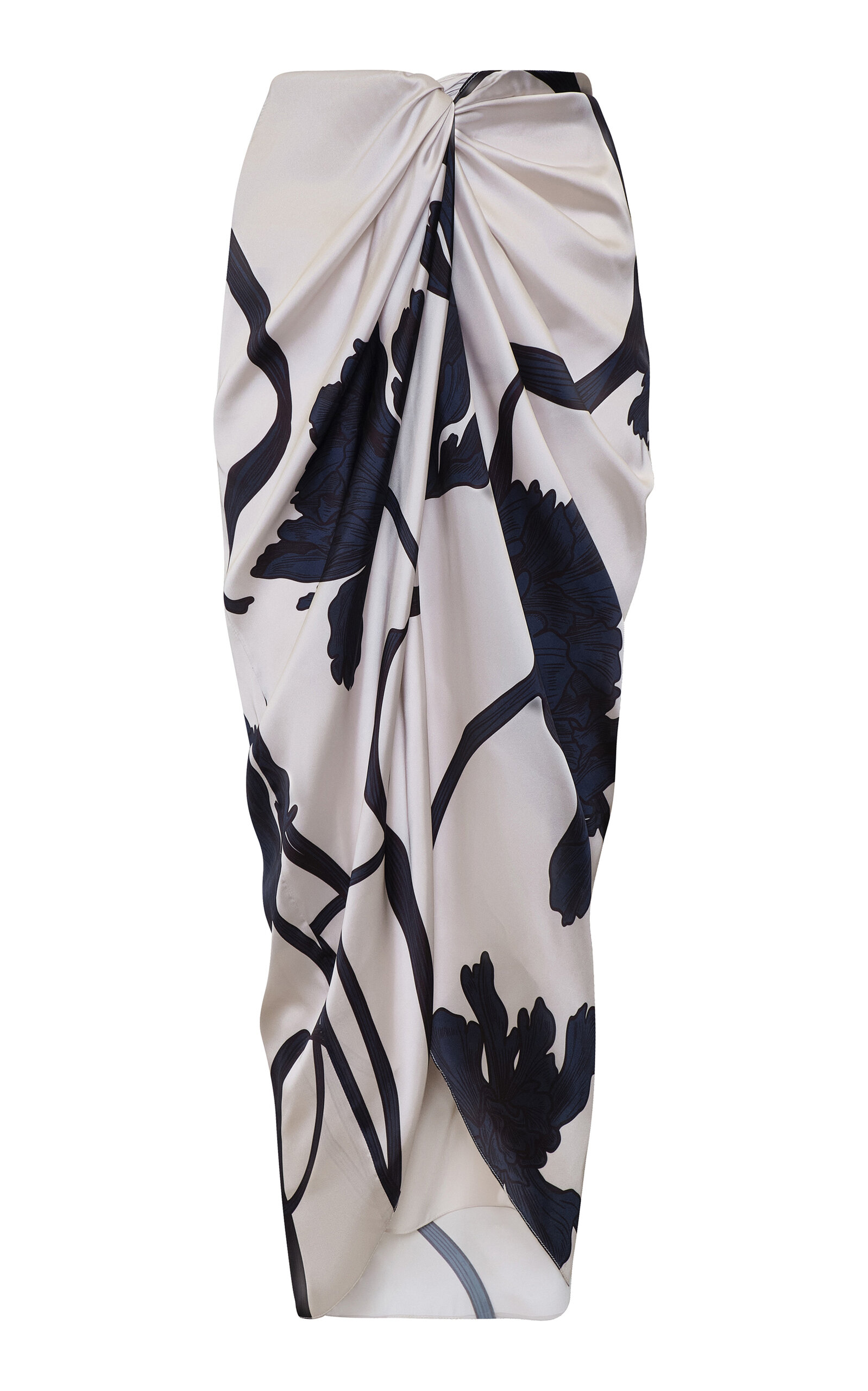 Andres Otalora Andres Otalora Cairo Printed Pareo Midi Skirt