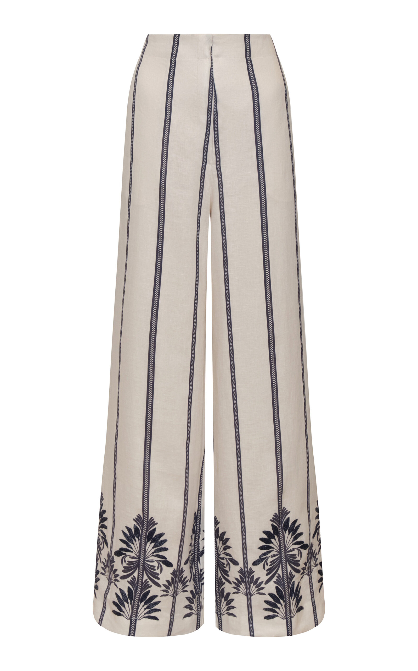 Andres Otalora Andres Otalora Del Cardon Embroidered Linen Pants
