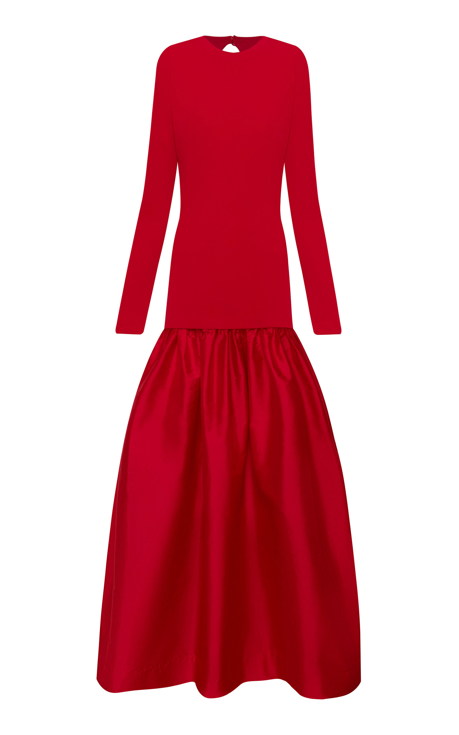 Andres Otalora Andres Otalora En tus Ojos Jersey Maxi Dress