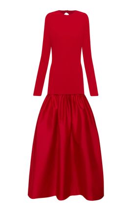 Andres Otalora Andres Otalora En tus Ojos Jersey Maxi Dress