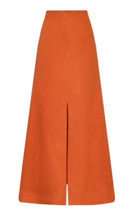 Andres Otalora Andres Otalora Errante Linen Maxi Skirt