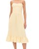 Andres Otalora Andres Otalora Inspiras Dress Butter Yellow - 1