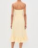 Andres Otalora Andres Otalora Inspiras Dress Butter Yellow - 3