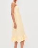 Andres Otalora Andres Otalora Inspiras Dress Butter Yellow - 4