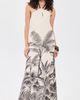 Andres Otalora Andres Otalora Kalahari Embellished Maxi Dress Maxi Ecru/Black Jungle - 5