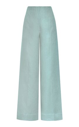 Andres Otalora - - Joya Colonial Tiered Cotton Poplin Maxi Dress - Blue - US 6 - Only At Moda Operandi Andres Otalora - - Joya Colonial Tiered Cotton Poplin Maxi Dress - Blue - US 6 - Only At Moda Operandi