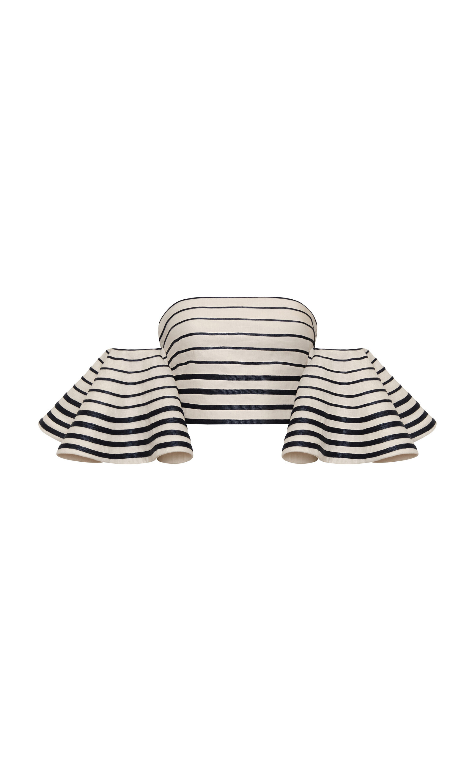 Andres Otalora Andres Otalora Mano Artesana Embroidered Linen Top