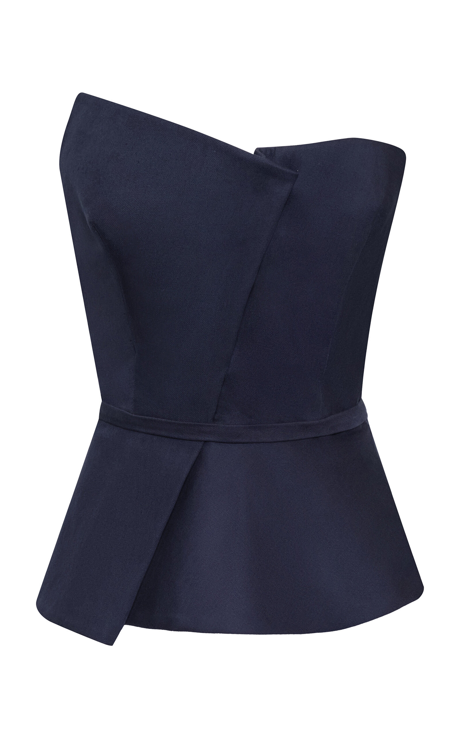 Andres Otalora Andres Otalora Me Habitas Asymmetric Peplum Top