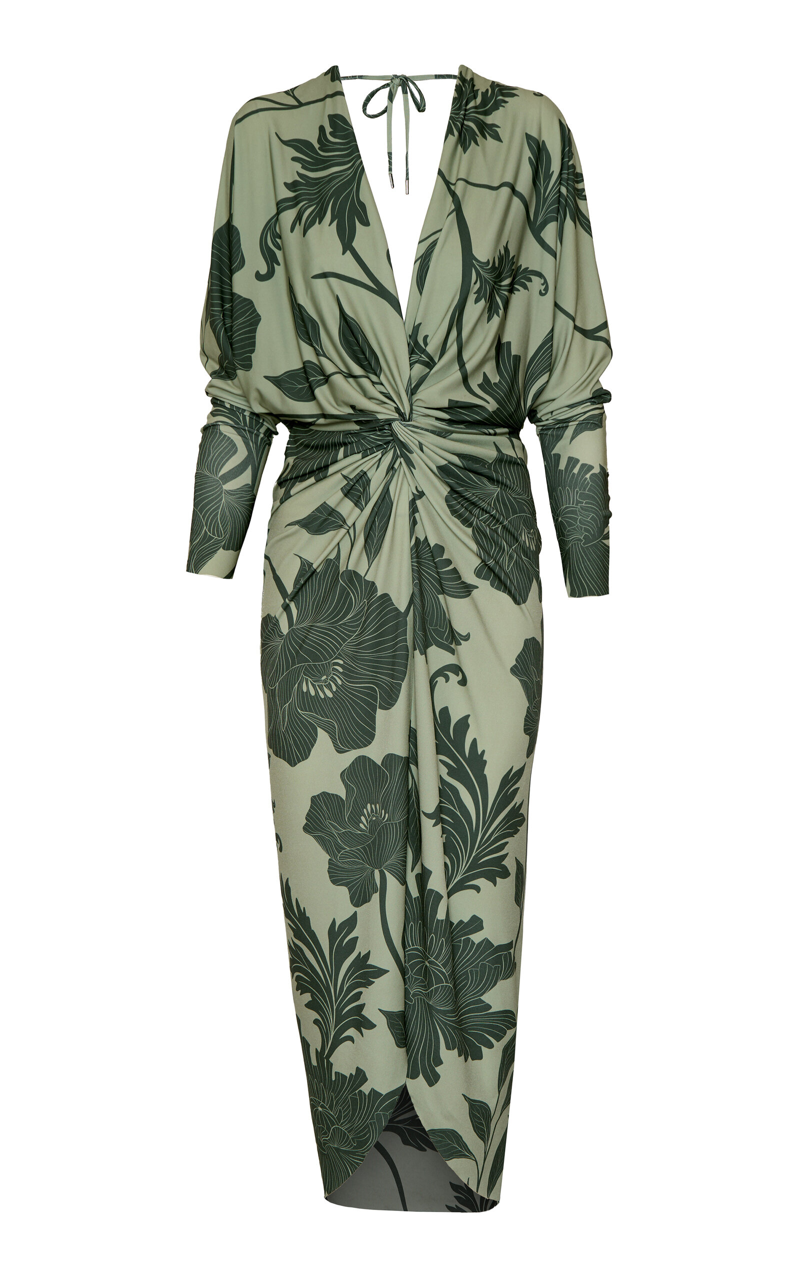 Andres Otalora Andres Otalora Nuestro Presente Floral Jersey Maxi Dress Print M