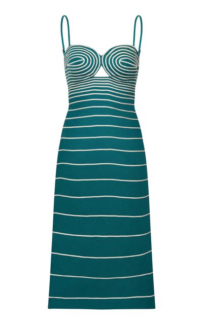 Andres Otalora Andres Otalora Recuerdos Linen Midi Dress